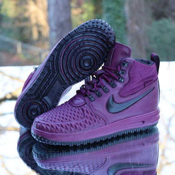 Nike Lunar Force 1 Duckboot Burgundy - Picture 6 of 15